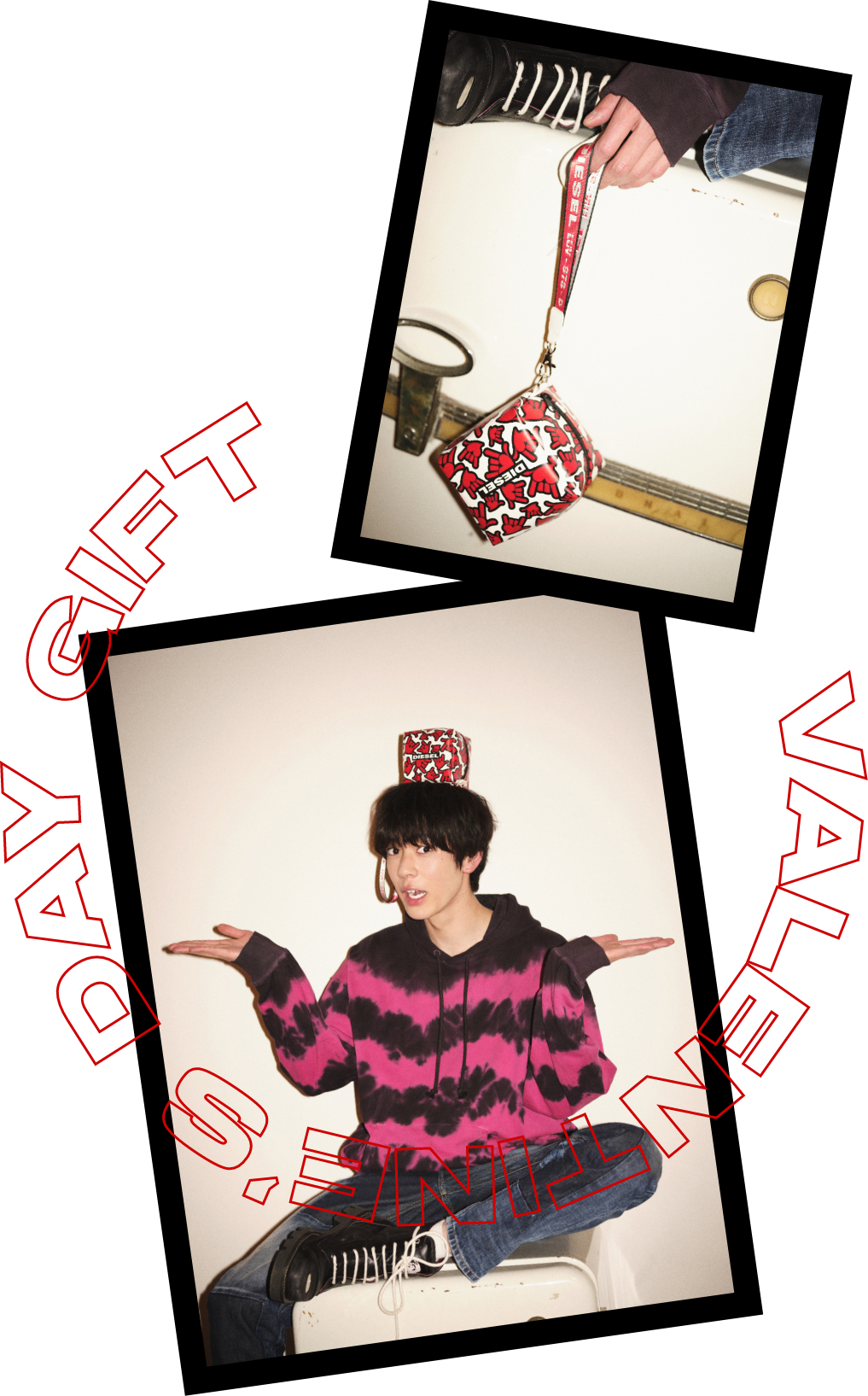 I Love You のハンドサインに秘めた Dieselのスウィートなバレンタインギフトを Nylon Japan I Love You のハンドサインに秘めた Dieselのスウィートなバレンタインギフトを Nylon Japan