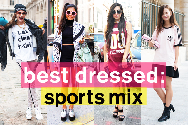 Fashion いつものコーデに アクティブ をプラス スポーツミックス特集 Nylon Japan Fashion いつものコーデに アクティブ をプラス スポーツミックス特集 Nylon Japan