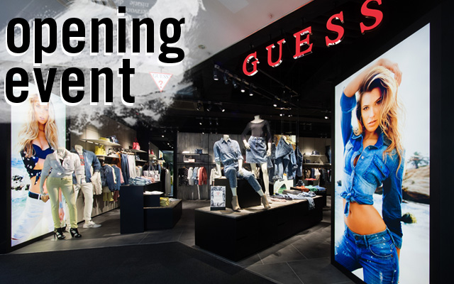 GUESS ラフォーレ原宿店のオープニングイベントに潜入♪