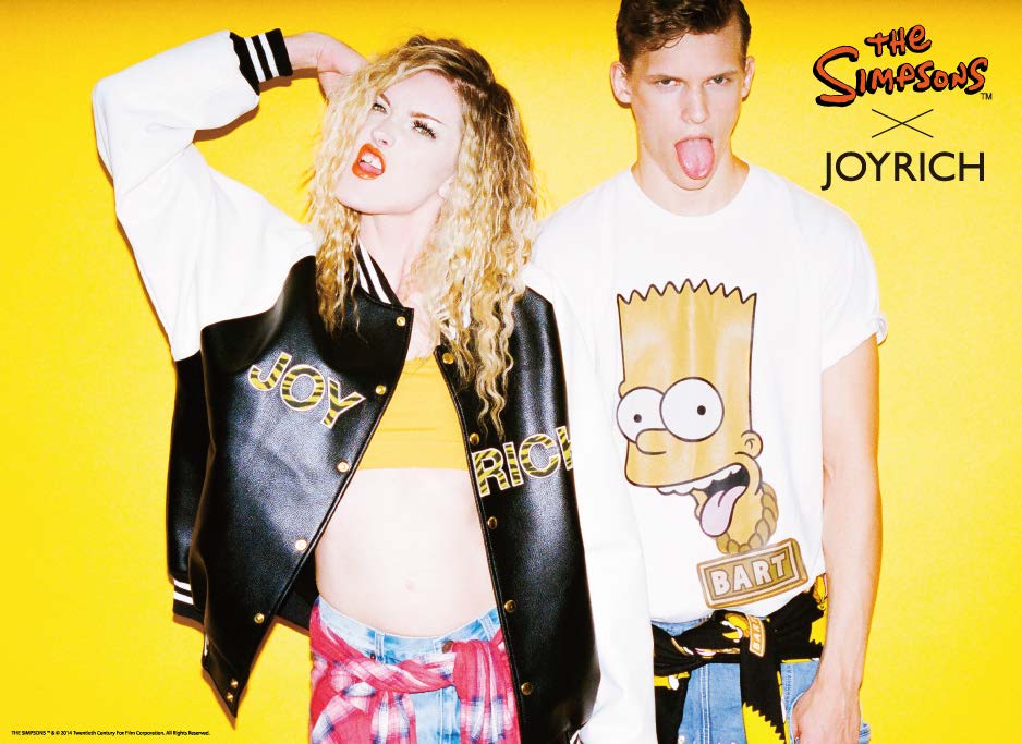 待ってました！ The Simpsons × JOYRICHのコラボレーションがカムバック