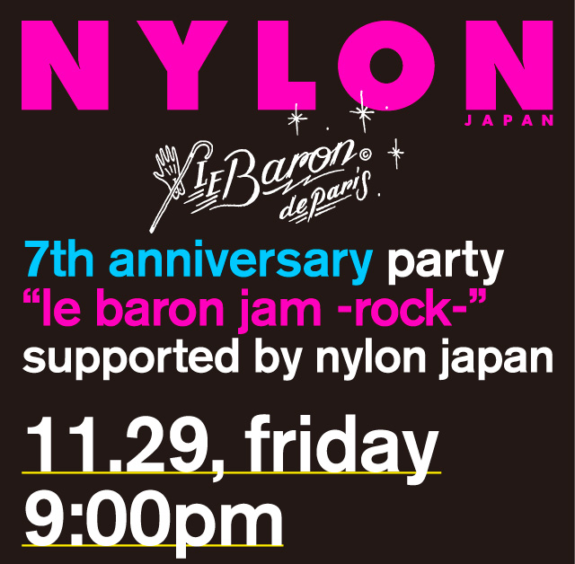 11.29(FRI) Le Baron de Parisでファッショナブルなコラボナイト☆