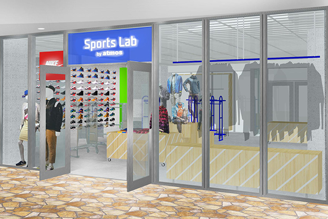 atmos新プロジェクト、Sports Lab by atmosの4店舗目が池袋にオープン！