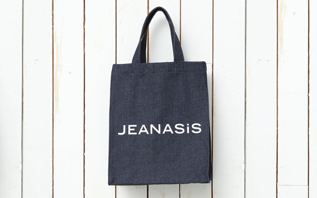 デニム素材が可愛い、JEANASISのノベルティバッグに注目