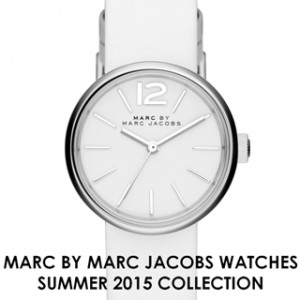 ブラック＆ホワイトなMARC BY MARC　JACOBS WATCHES 2015 サマーコレクション！