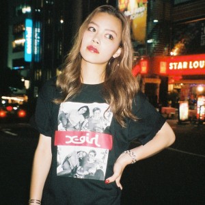 X-girl × Larry Clark meets Nylonista snap : maria