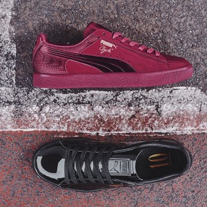 リッチな光沢感が魅力　『PUMA CLYDE』のニューデザインがお目見え