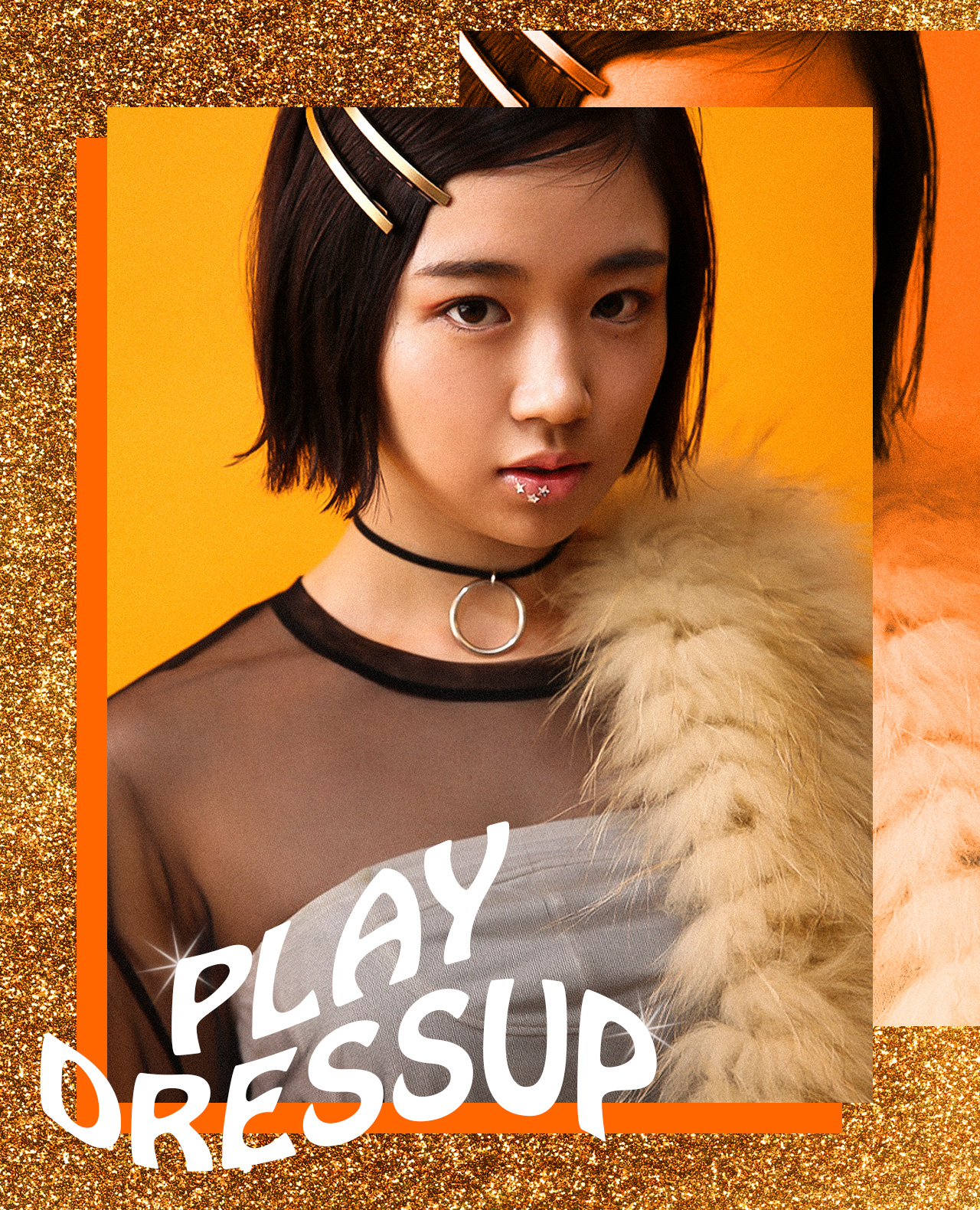 簡単チェンジ！　普段着→パーティスタイルに仕上げるコーデ術&ヘアメイクTips♡ PLAY DRESSUP Vol.3 SARA