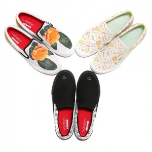 bucketfeet×atmosのコラボシューズで足元にアートを纏って