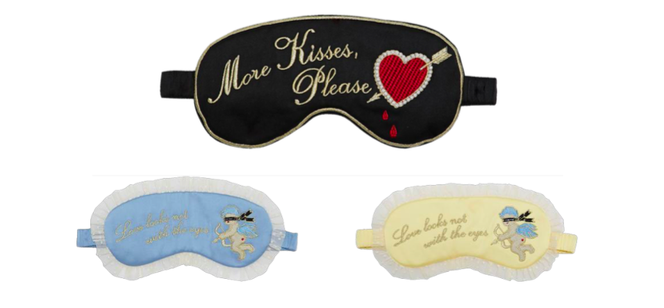 Sretsisが愛をテーマにしたアイマスクコレクションを発売