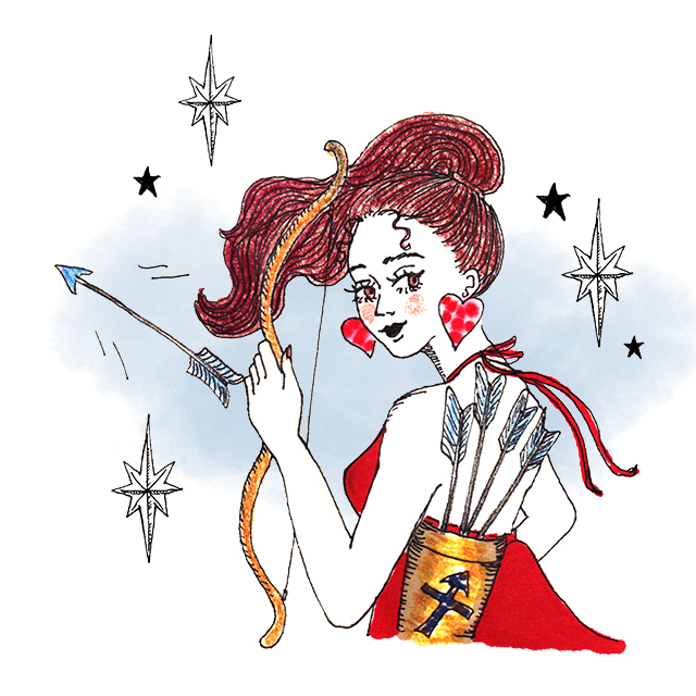 Culture 18年上半期の運勢占いをニイナ ゲイトがお届け ハッピー ホロスコープ 射手座 Nylon Japan