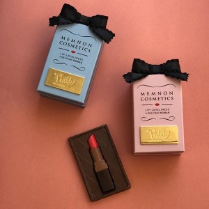 まるで本物のリップみたい♡ 　Memnon×Philly chocolateによるキュートなチョコレートがお目見え