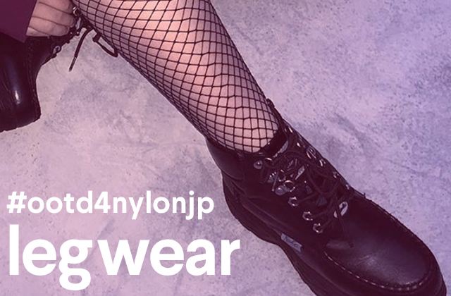 レッグウェアで定番シューズをブラッシュアップ♡ #ootd4nylonjp