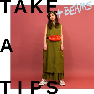 TAKE A TIPS ＋BEAMS PVC BAG