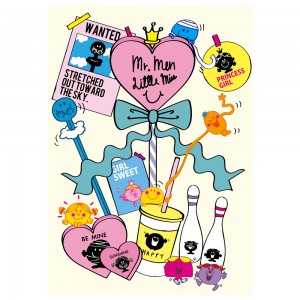 Mr. Men Little Missと五十嵐LINDA渉がコラボレイトしたスペシャルグッズが登場♡