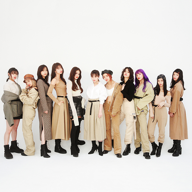 E-girls 会報・特典・雑誌等 E-girls PERFECT LIVE E-girlsカード(全33種のうち、ランダム1種