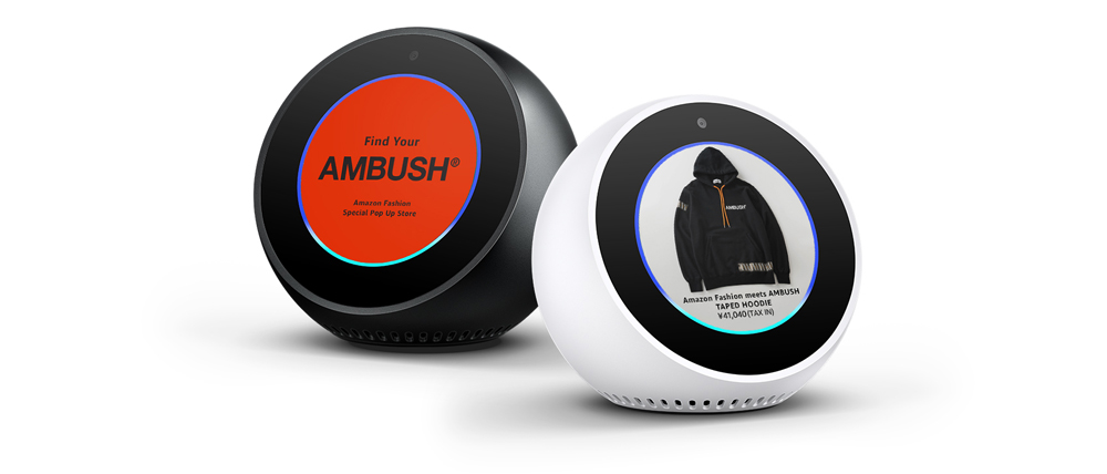 AMBUSH®がAmazon Fashionとタッグを組みポップアップストアを企画