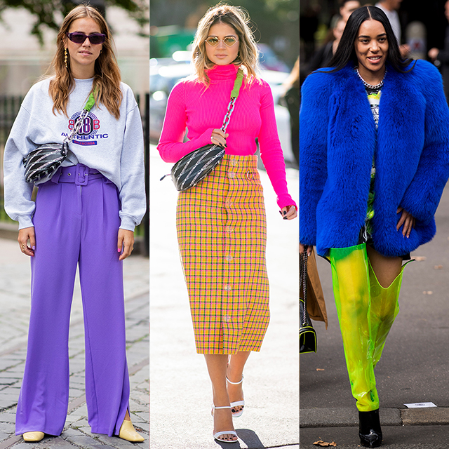 Fashion ストリートをカラフルに彩る カラーボムスタイル特集 Nylon Japan