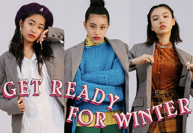 買ったアウターどう着こなす？　GET READY FOR WINTER vol.1 CHECK JACKET