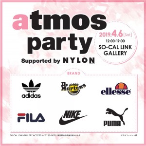 atoms pink初となるイベントにNYLON JAPANがサポート！