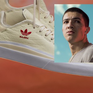 adidas Skateboardingより若きルーキー、ディエゴ・ナヘラによるピュアな印象のモデルが登場