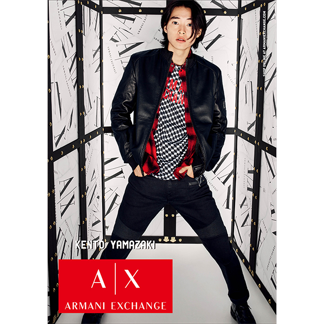 FASHION] アルマーニ エクスチェンジのキャンペーンモデルとして山﨑