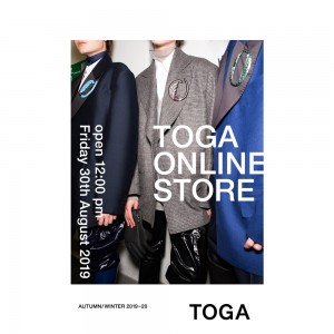 ついにTOGA初のオフィシャルオンラインストアがオープン！