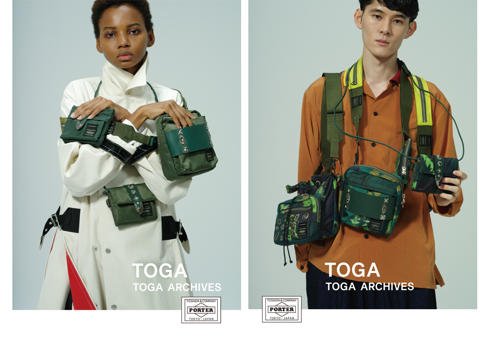 TOGA × PORTERによるコラボレーションバッグがローンチ