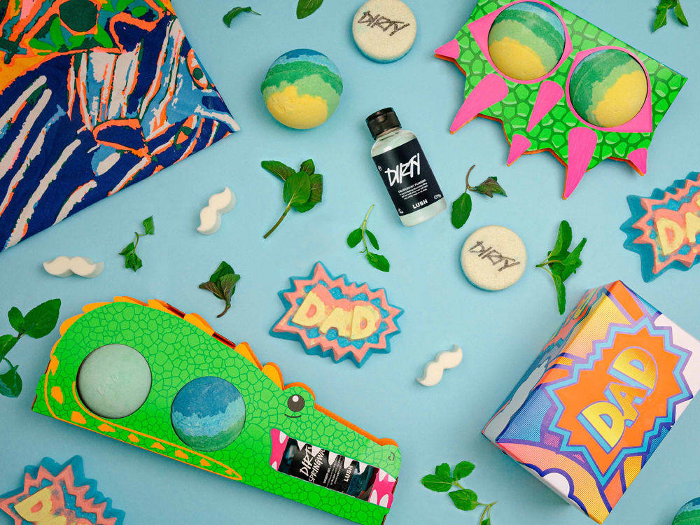 ハーブのそよ風に身を任せて♡　LUSHから父の日限定アイテムが登場