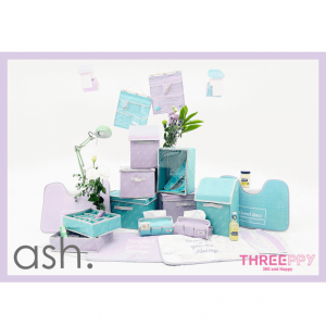 DAISO×五十嵐 LINDA 渉ブランド『ash.』が300 円ショップ THREEPPYでも新商品販売開始！