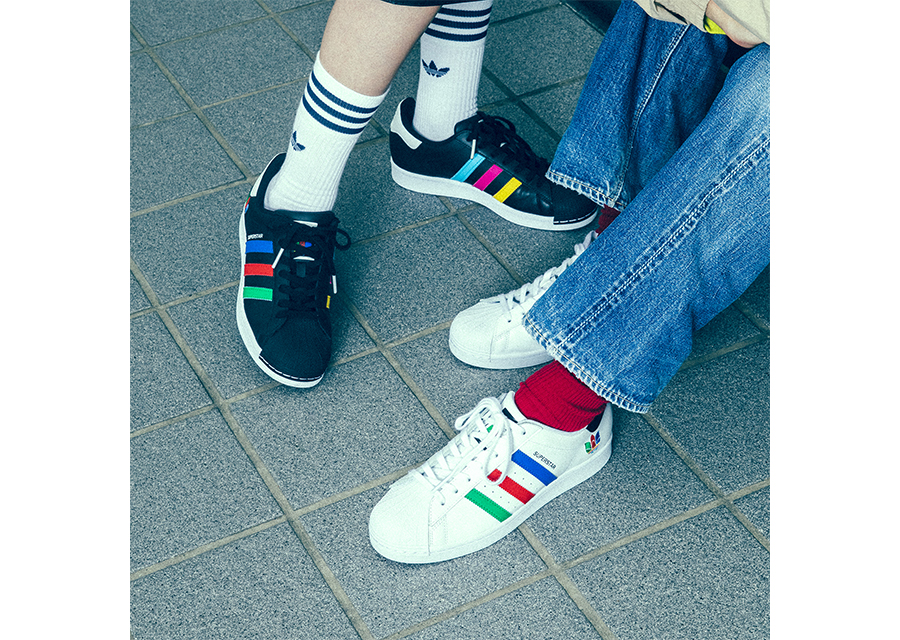 adidas Originalsの名作スニーカーSUPERSTARの50周年を祝して『ジブンだけの、色でいこう』キャンペーンが開催中！