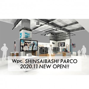 傘ブランド Wpc.TMが初の直営店を心斎橋パルコにオープン！
