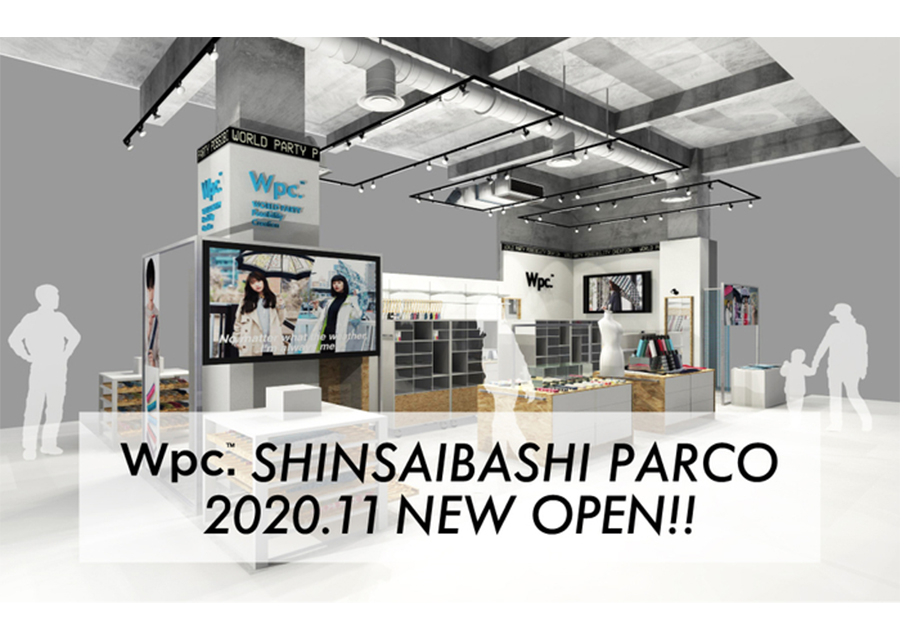 傘ブランド Wpc.TMが初の直営店を心斎橋パルコにオープン！