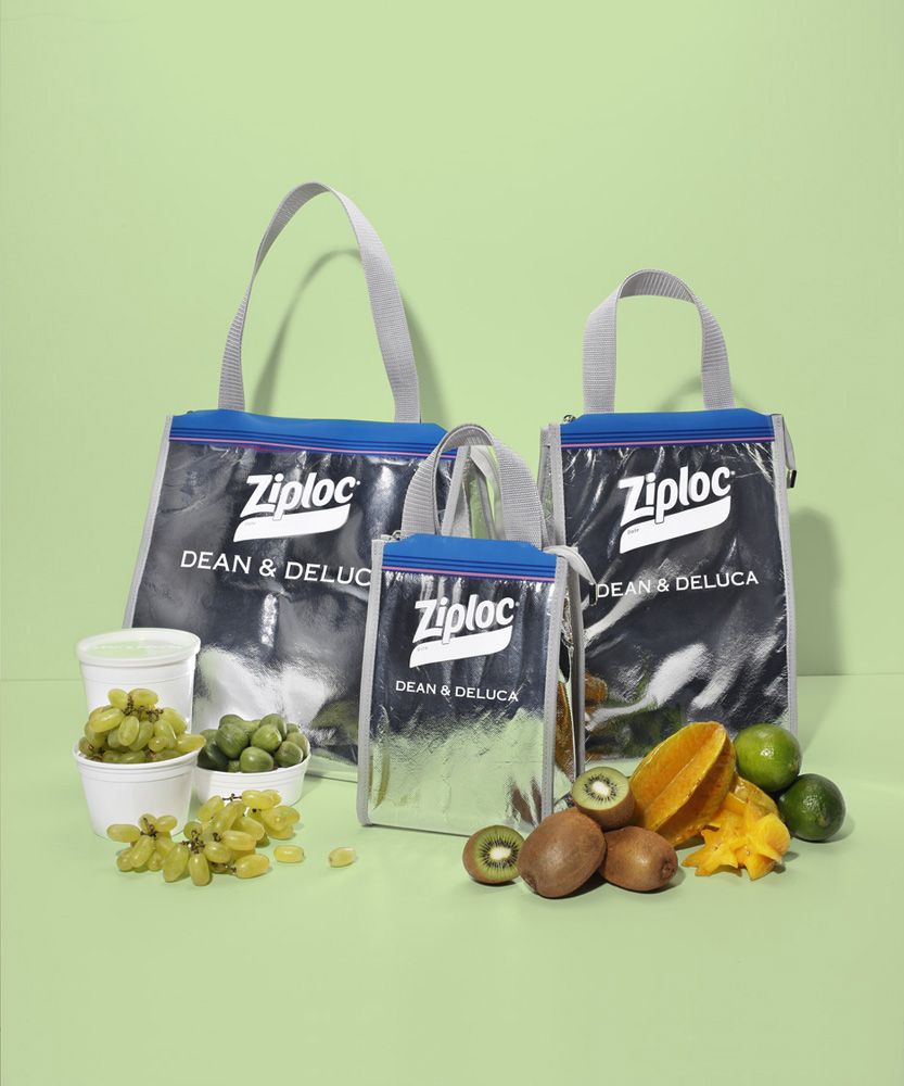 Ziploc® × DEAN ＆ DELUCA × BEAMS COUTUREのトリプルコラボによるクーラーバッグの再販が決定！