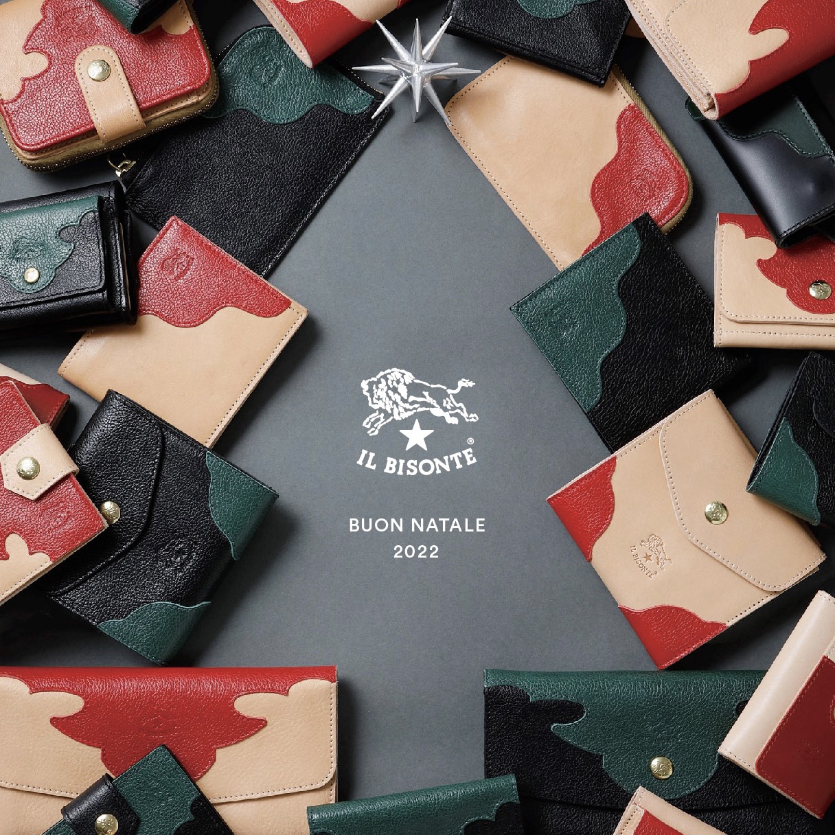 バッグ・革製品ブランド IL BISONTE（イル ビゾンテ）より、クリスマス限定『NATALE COLLECTION』発売決定