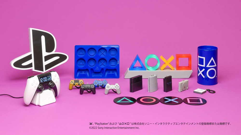 “PlayStation” オフィシャルライセンスグッズをGAMING CENTER by GRAPHT公式オンラインストアにて発売！