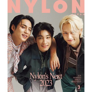 SEVENTEENの《JUN、WONWOO、MINGYU》がふっくら輝くリップで表紙初登場！　2023年NYLONの“推し”俳優《山田杏奈》がguys表紙に登場！　キュートなうさぎに変身した20ページの大特集♡