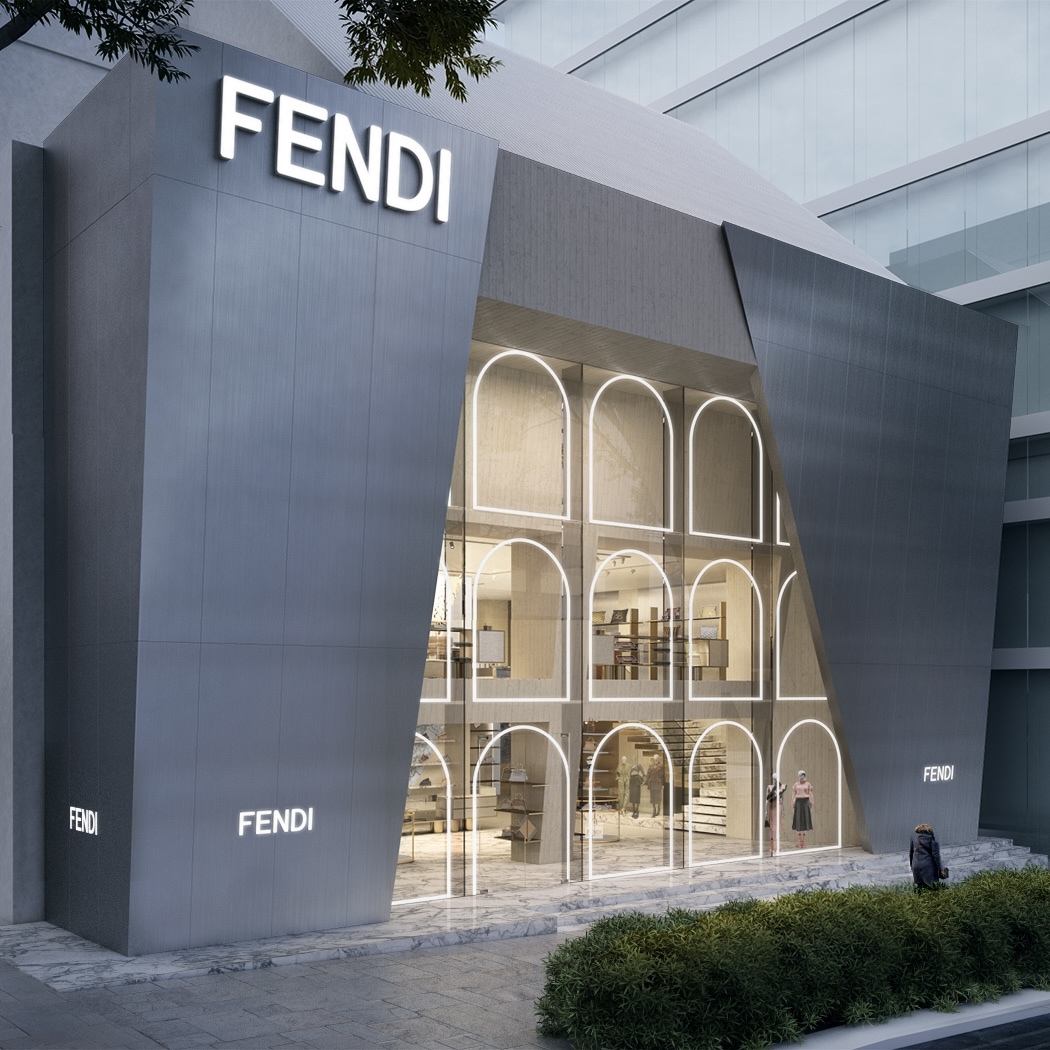 FENDIが、国内最大級の大型フラッグシップストア『パラッツォ フェンディ 表参道』の移転オープン決定！