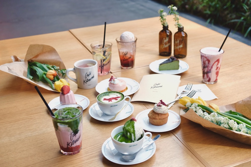 Café Kitsunéに春の新メニューが登場♡