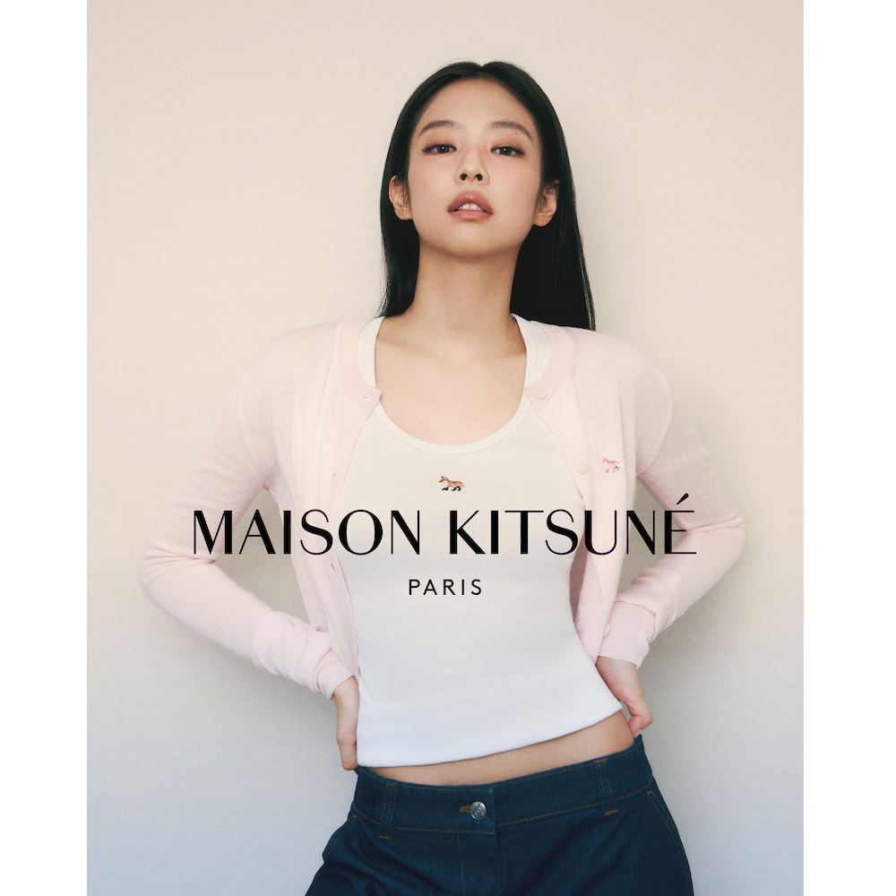 グローバル・アーティストJENNIEが、Maison Kitsunéの新コレクション「Baby Fox」のキャンペーンミューズに！