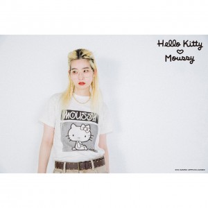 MOUSSYが今年で誕生から50周年を迎えたHELLO KITTYとのコラボレーションアイテムを発売！