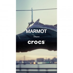 MARMOT × Crocs™のコラボレーションシューズが発売！