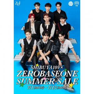 SHIBUYA109がZEROBASEONEとコラボしたサマーセールを開催！
