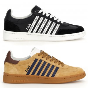 DSQUARED2からニューリリースのBOXER SNEAKERでカジュアルかつ遊び心のある足もとに！