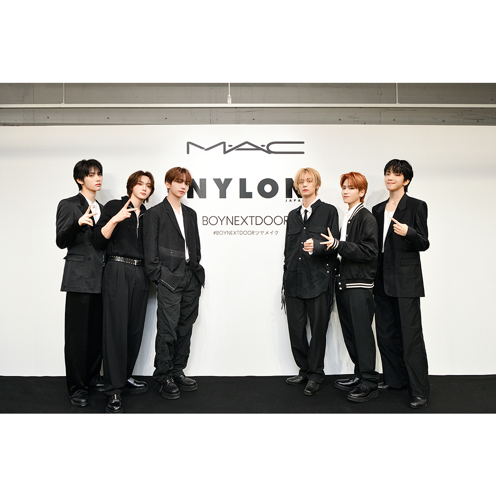 BEAUTY] M·A·C×NYLON JAPAN×BOYNEXTDOORコラボの一日限りの