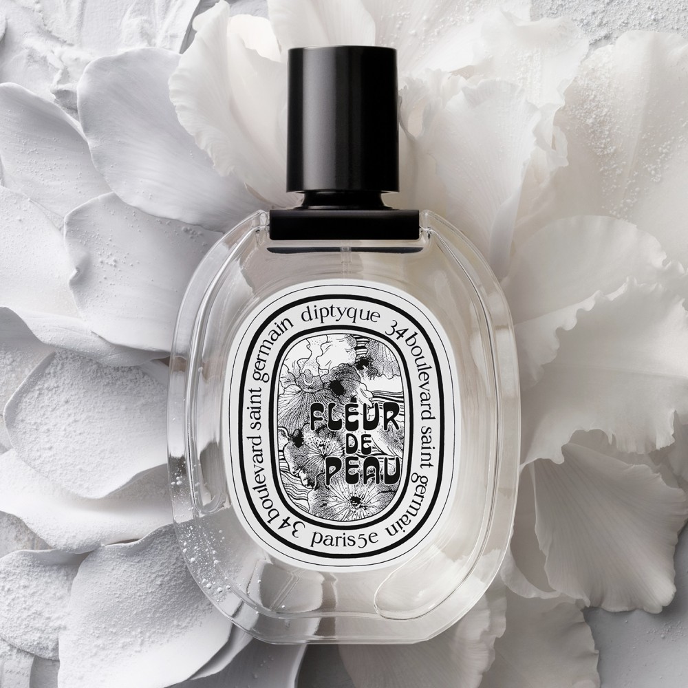 Diptyqueの柔らかなホワイトムスクのフレグランス“Fleur de Peau”に新商品が登場