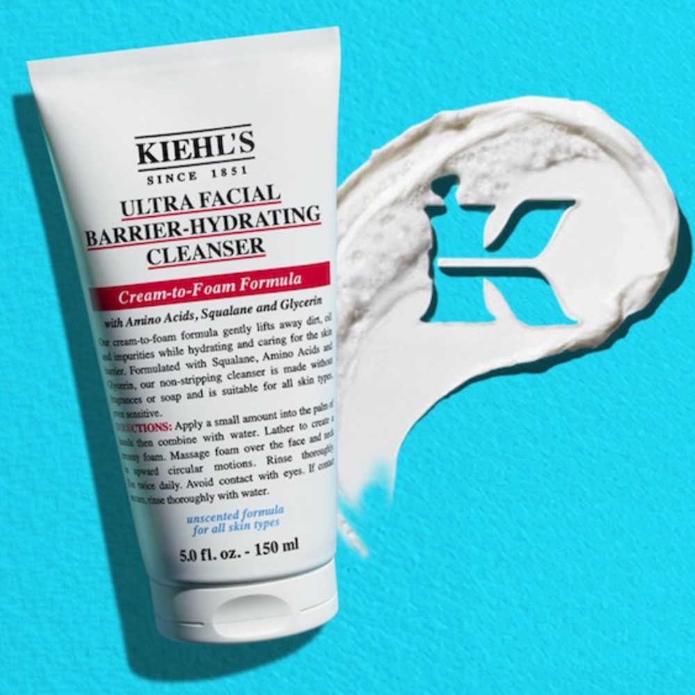 KIEHL’SのUFCシリーズより、洗顔料“キールズ モイストクレンザー UFC”が新登場！