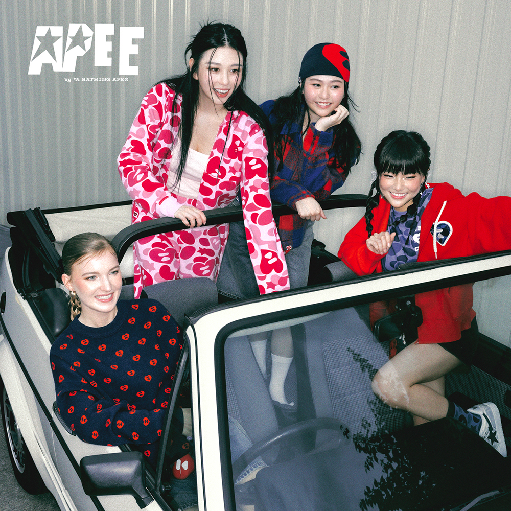 A BATHING APE®︎のガールズラインAPEEが再始動！　初の旗艦店を原宿にオープン！
