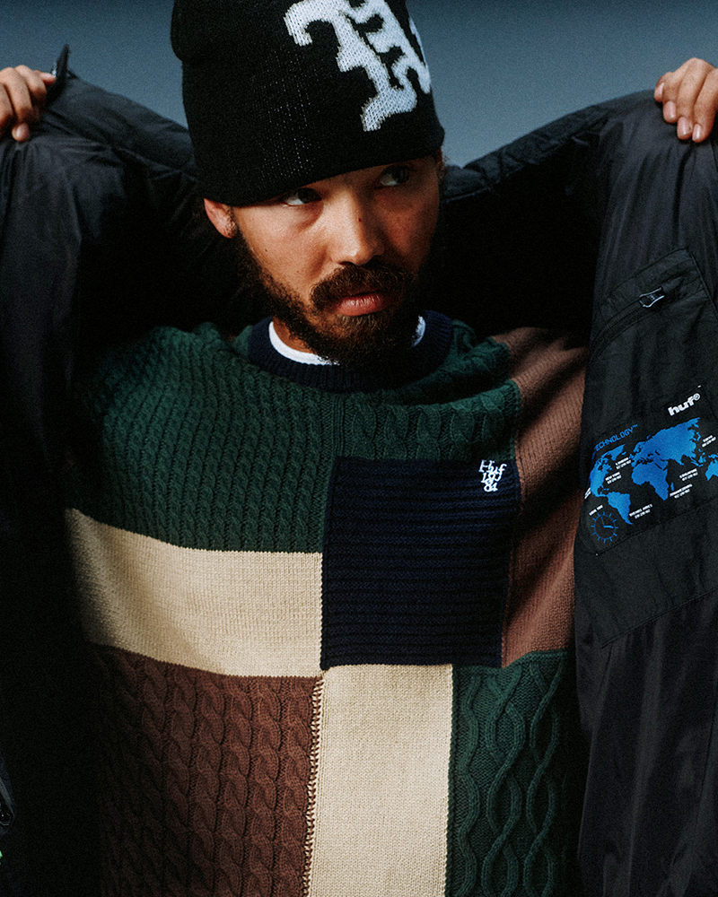 HUFより、クリエイティヴな一貫性と機能性を両立させながら、新たな視点でデザインを磨き上げたコレクション『HUF WINTER 25』が発売!