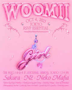 WOOMII WORLDが10/4(土)東京・渋谷で開催！ 音楽・アート・スイーツが融合する1日限りのガールズイベント