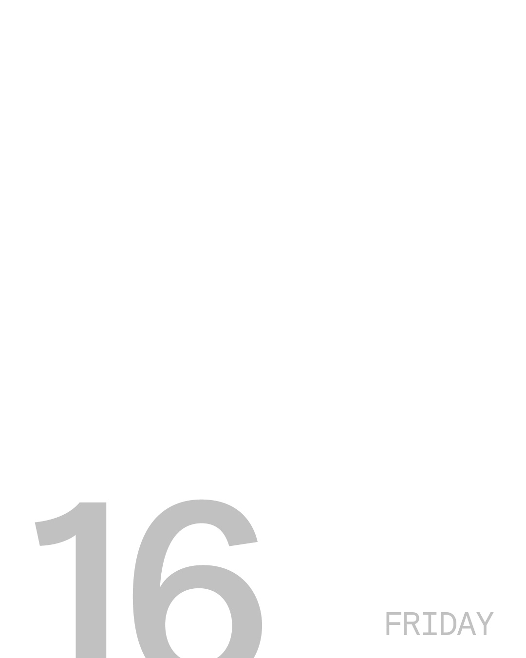 365 ANNIVERSARY CALENDAR 今日は何の日？ 〜1/16〜